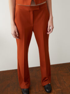 IBLUES Pantaloni dalla linea a zampa – ROXANA2