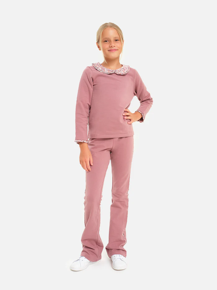 Pesciolino Rosso Felpa C/Peter Pan Old Purple