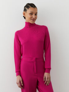IBLUES Maglia dolcevita in pura lana – FOLK