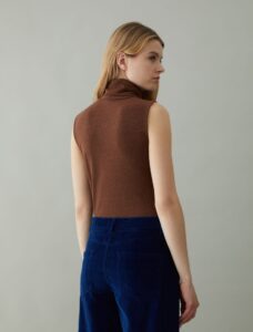 IBLUES Top dolcevita senza maniche – DAZZY