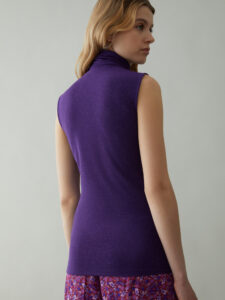 IBLUES Top dolcevita senza maniche – DAZZY