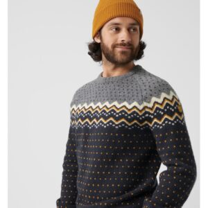 Fjallraven Comodo maglione in morbida e calda lana – 81829 OVIK KNIT SWEATER
