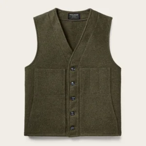FILSON Gilet in lana MACKINAW