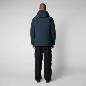 SAVE THE DUCK Parka con cappuccio Uomo Neon