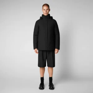 SAVE THE DUCK Giacca con cappuccio – PTERIS BLACK